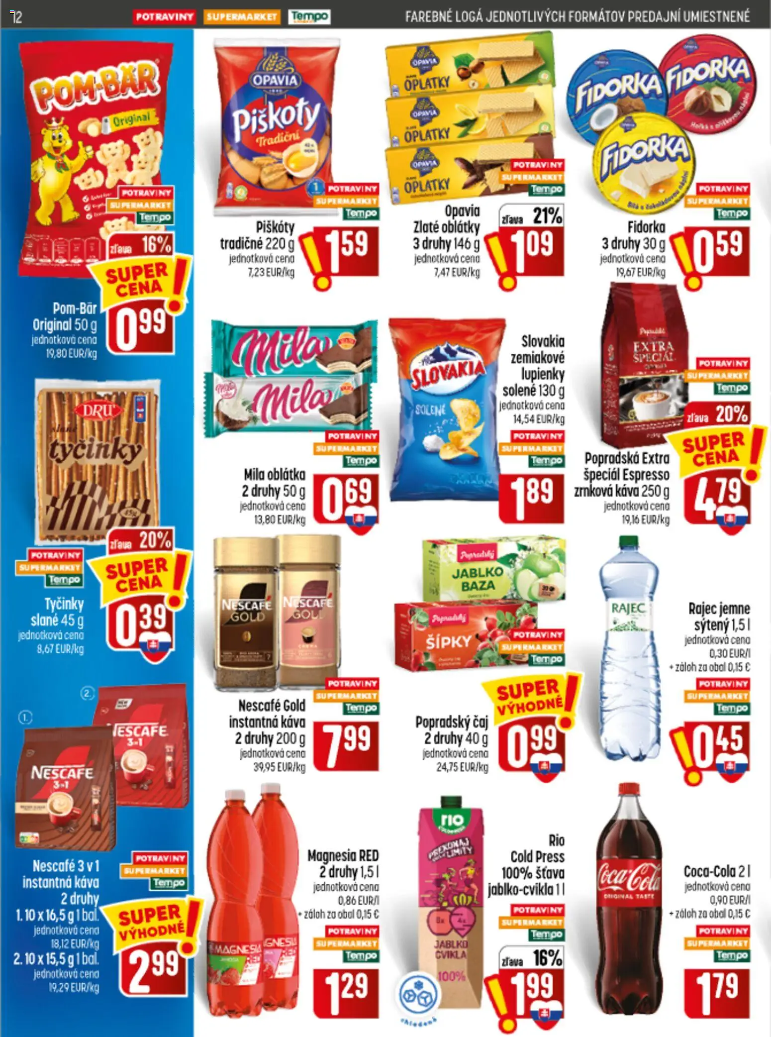 Nové COOP Jednota akcie – leták je platný od 10.09.2026 | Strana: 12