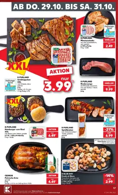 Kaufland Prospekt ab 26.10.2026 gültig | Seite: 57 | Produkte: Garnelen, Fisch, Ente
