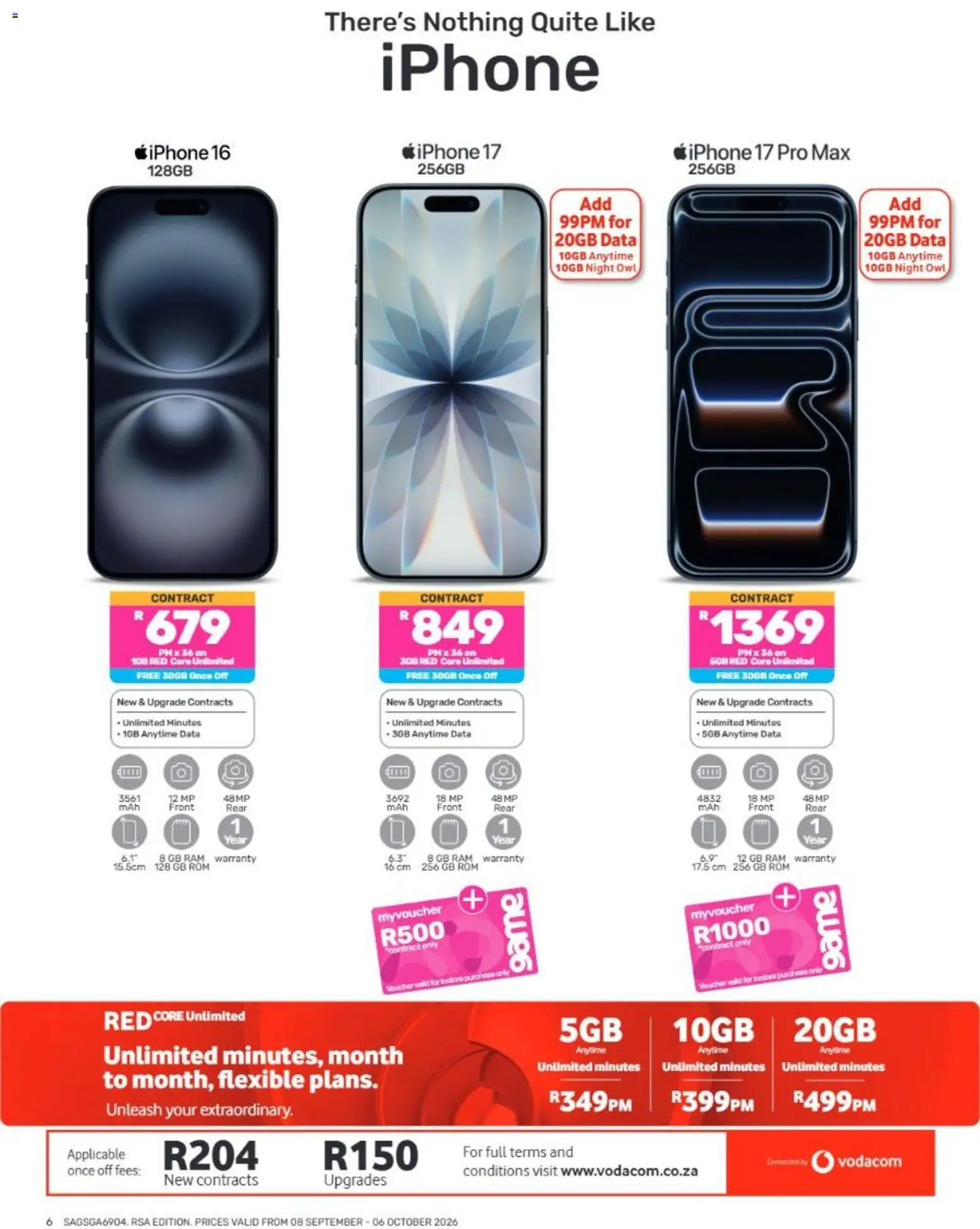 New Game catalogue – valid from 08/09/2026 | Page: 6 | Products: Data
