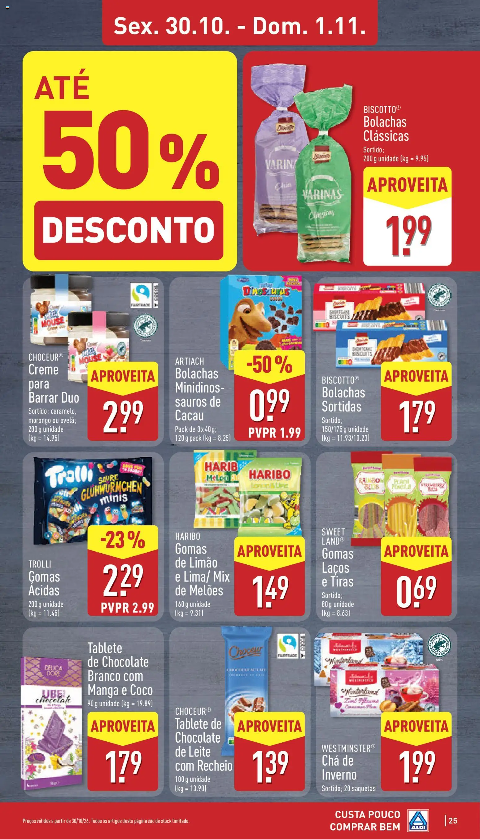 Aldi folheto │ válido de 26/10/2026 | Página: 25 | Produtos: Leite, Saquetas, Coco, Creme
