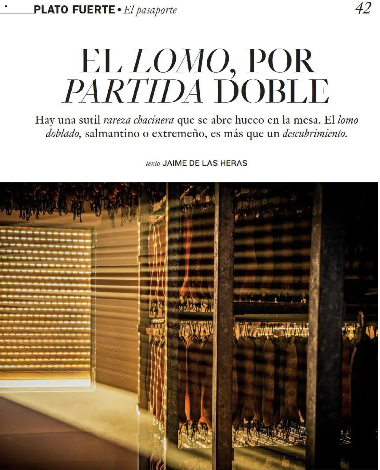 El Corte Inglés Gourmet Magazine │ válido desde el 01/10/2026 | Página: 42 | Productos: Lomo