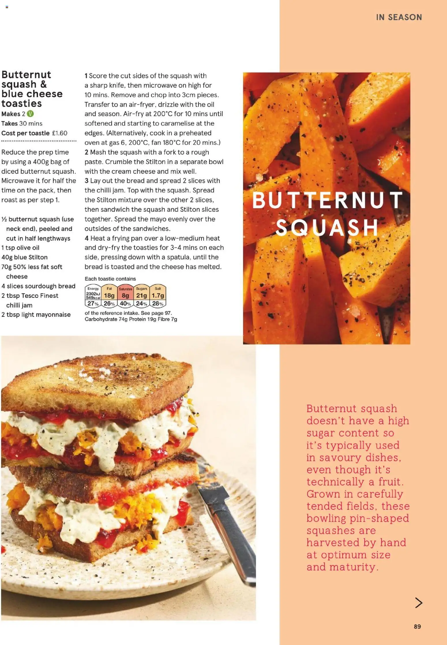 {H1} | Page: 89 | Products: Microwave, Bread, Spread, Mayonnaise