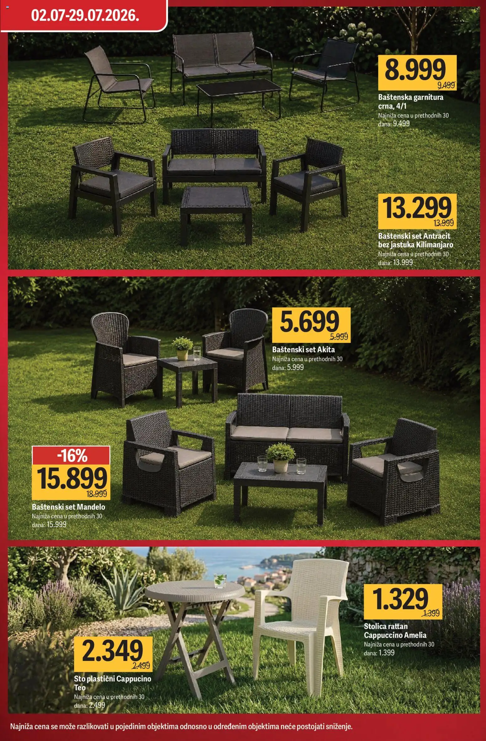 Mega Maxi katalog - važi od 16.07.2026 | Strana: 5 | Proizvode: Sto, Stolica