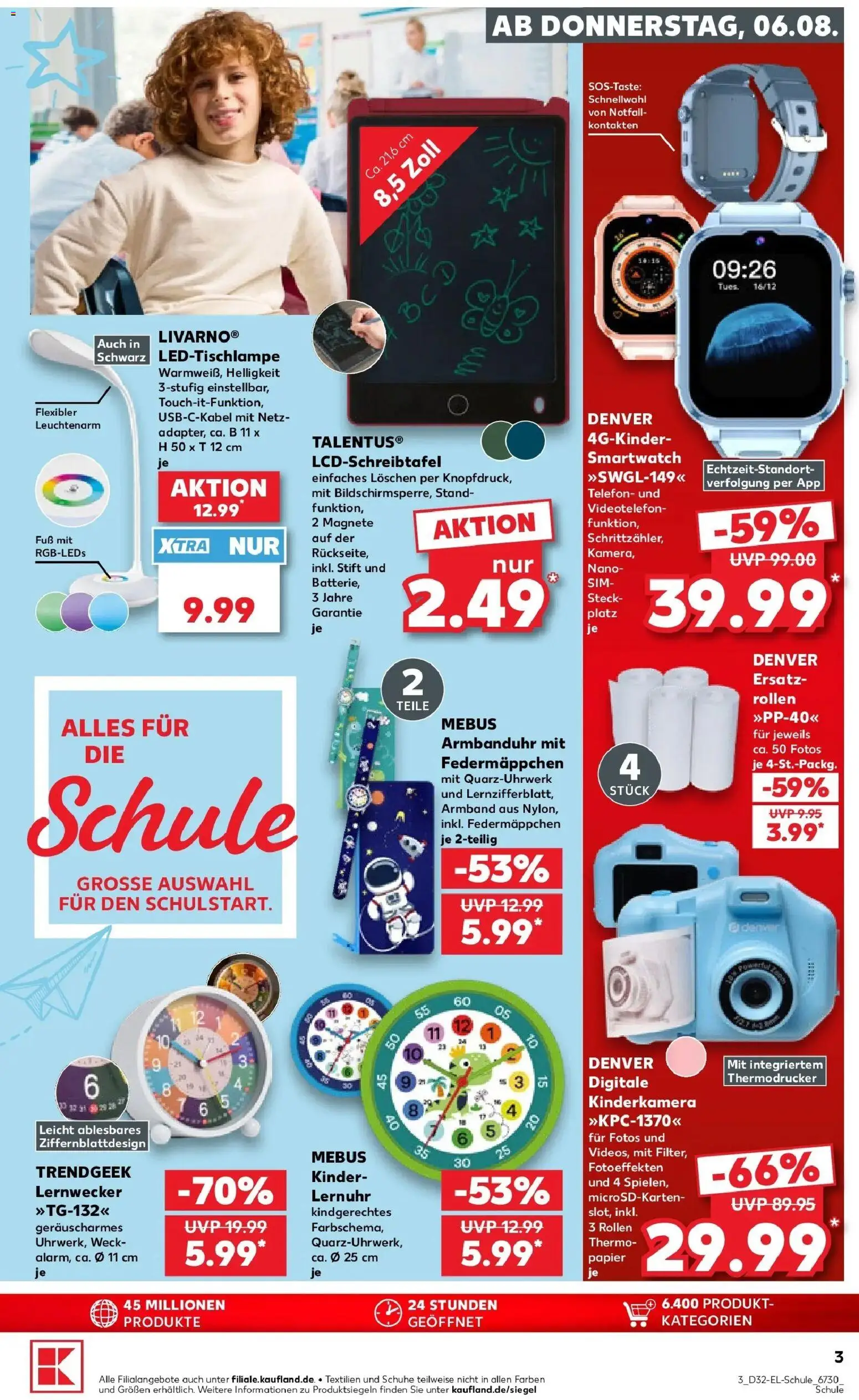 Kaufland Prospekt Borna – gültig ab 03.08.2026 | Seite: 70 | Produkte: Smartwatch, Telefon