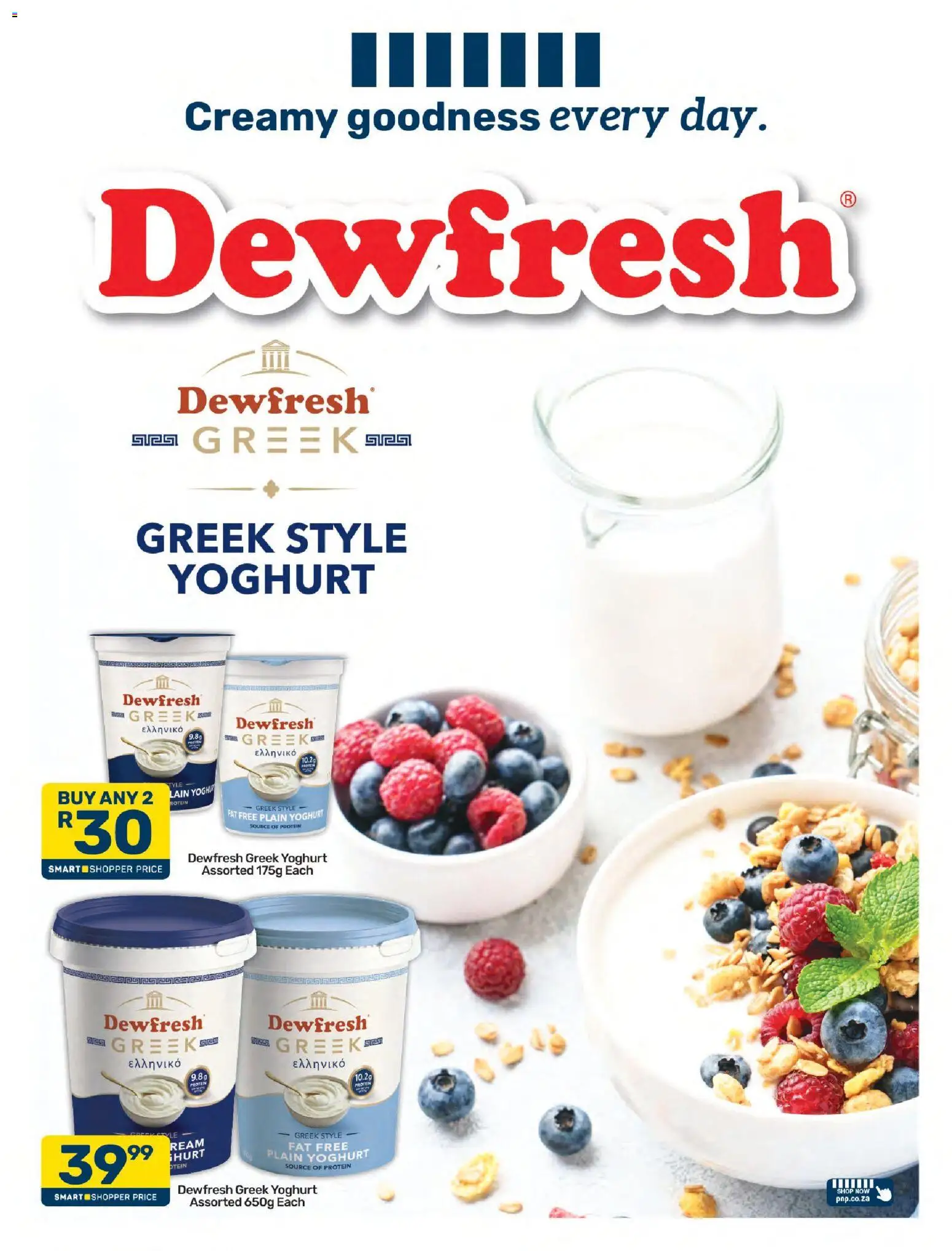 New Pick n Pay catalogue – valid from 26/10/2026 | Page: 5 | Products: Yoghurt, Protein