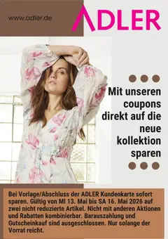Adler Prospekt 	 ab 08.05.2026 gültig