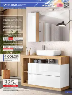 Anteprima del volantino Mondo Convenienza volantino valido a partire dal 01/07/2026 | Pagina: 97 | Prodotti: Miscelatore, Bagno, Terra