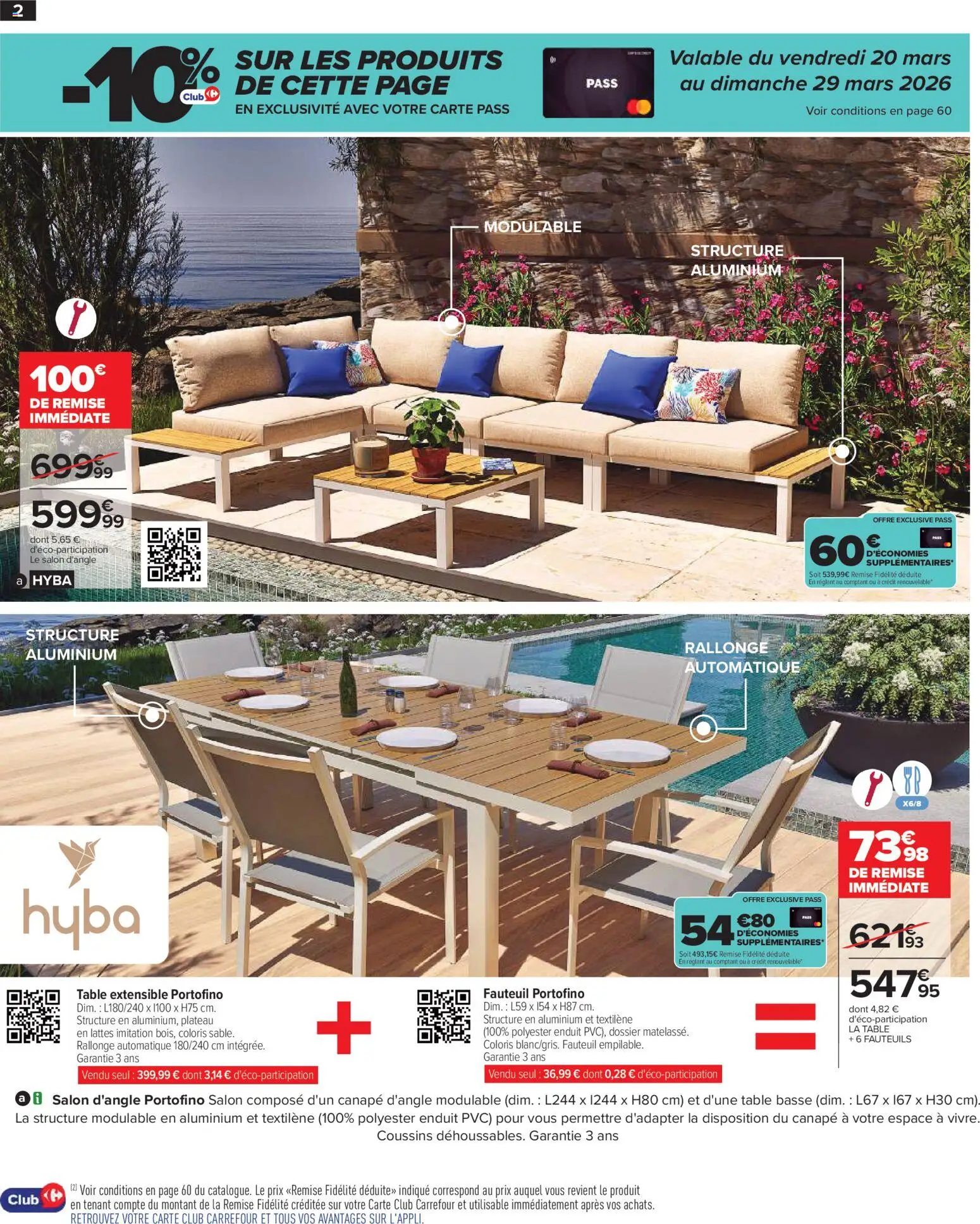 {H1} | Page: 2 | Produits: Plateau, Table extensible, Fauteuil, Table basse
