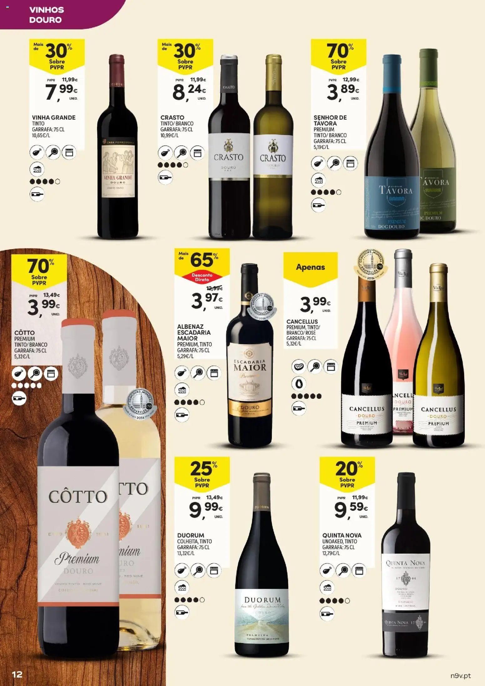 Continente Açores Vinhos, Enchidos e Queijos │ válido de 22/09/2026 | Página: 12 | Produtos: Vinho, Vinho tinto