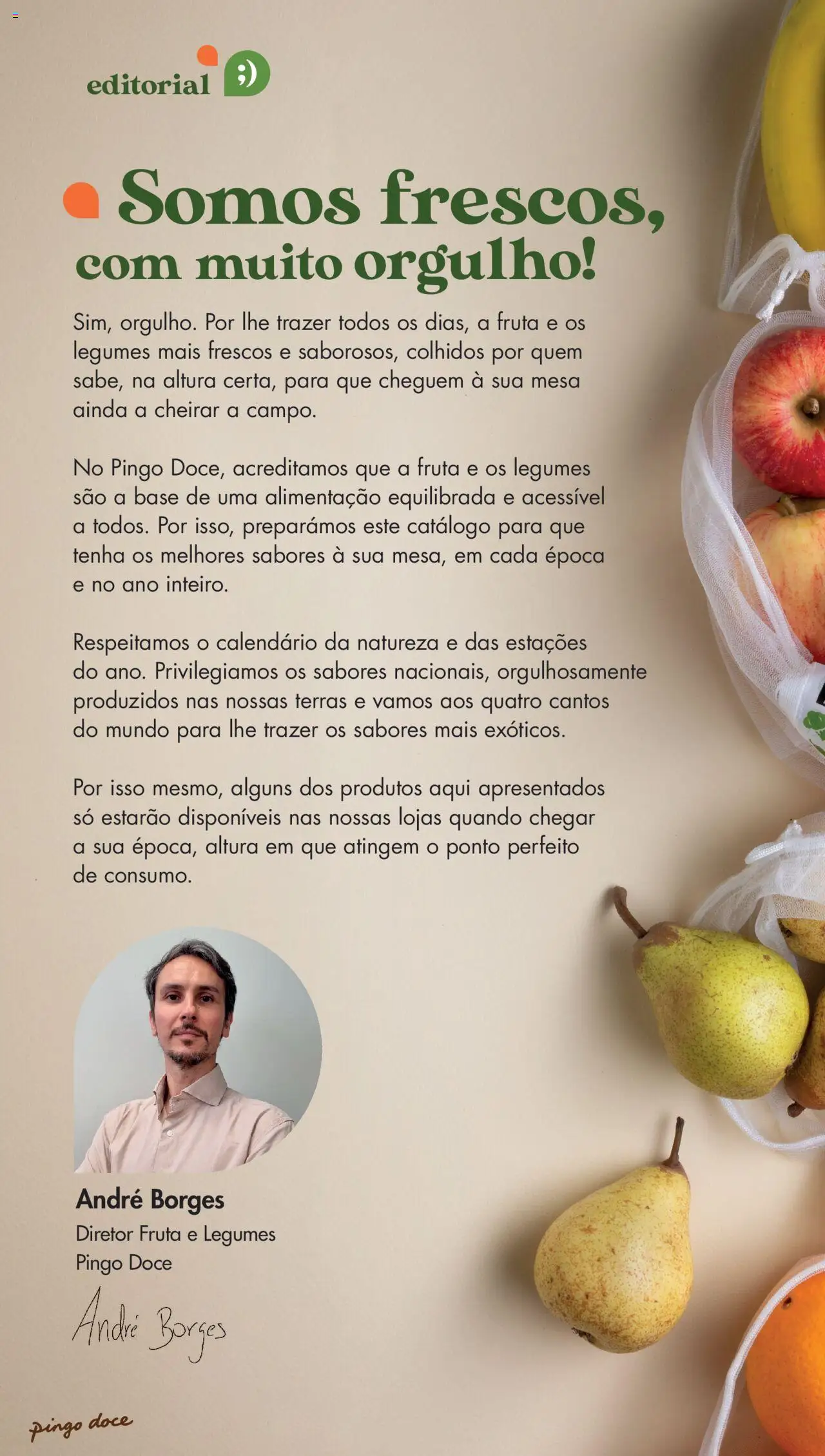 Pingo Doce - Catálogo Fruta e Legumes │ válido de 20/05/2025 | Página: 2 | Produtos: Legumes, Base, Mesa