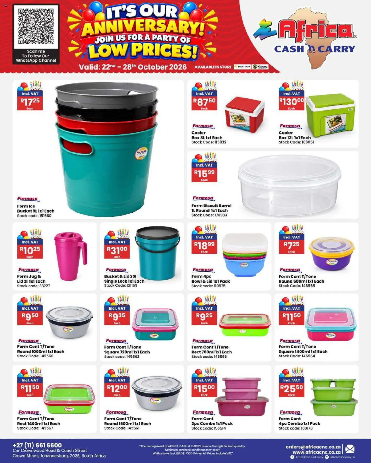 New Africa Cash & Carry catalogue – valid from 22/10/2026 | Page: 68