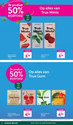 Holland & Barrett Folder / Publicité - Voorbeeld van een folder van Holland & Barrett, geldig van 14/09/2026 | Pagina: 18 | Producten: Mango, Gum