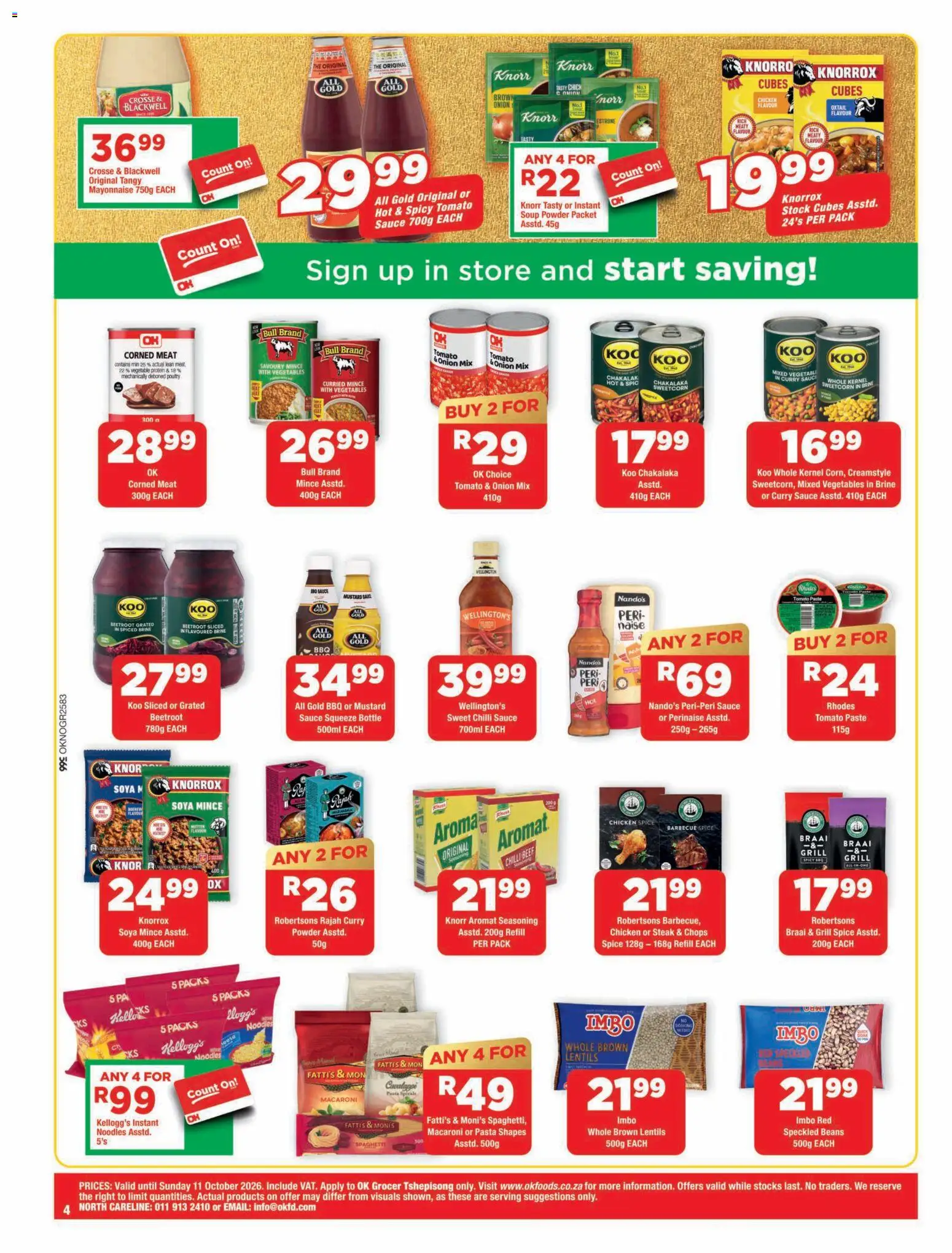New OK Foods catalogue – valid from 23/09/2026 | Page: 4