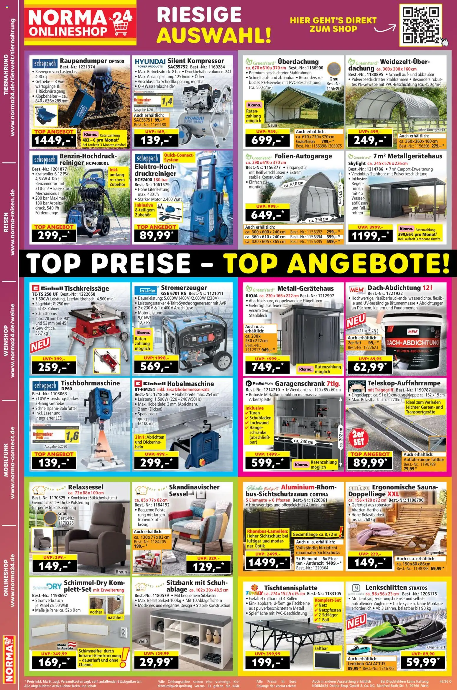 Norma Aktueller Prospekt – gültig ab 09.11.2026 | Seite: 20