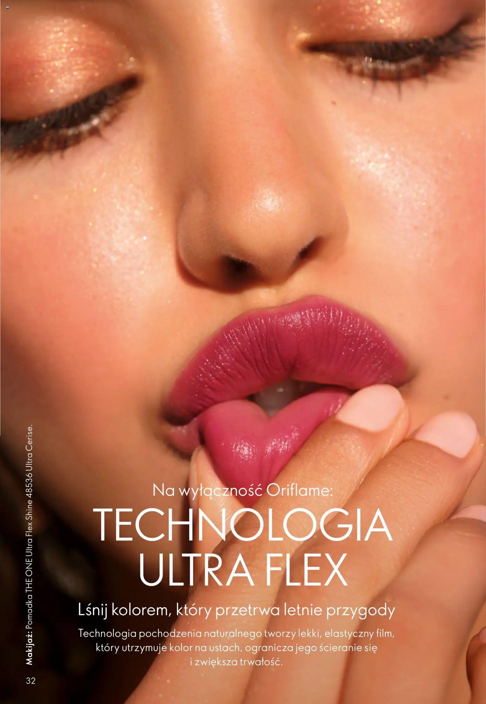 Oriflame Katalog 11 2026 od 29.07.2026 | Strona: 32 | Produkty: Pomadka, Makijaż