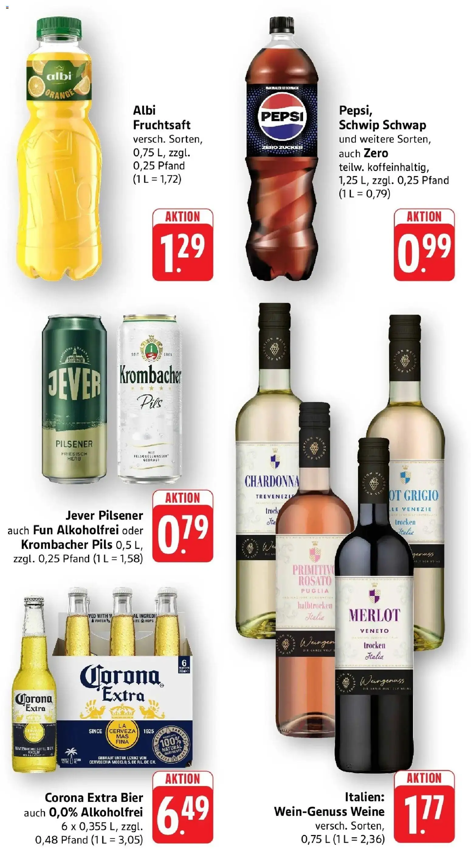 nah & gut Prospekt Gengenbach – gültig ab 01.06.2026 | Seite: 8 | Produkte: Bier, Pils, Schwip schwap, Jever