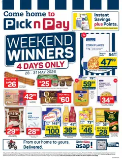Pick n Pay specials catalogue – valid from 28.05.2026