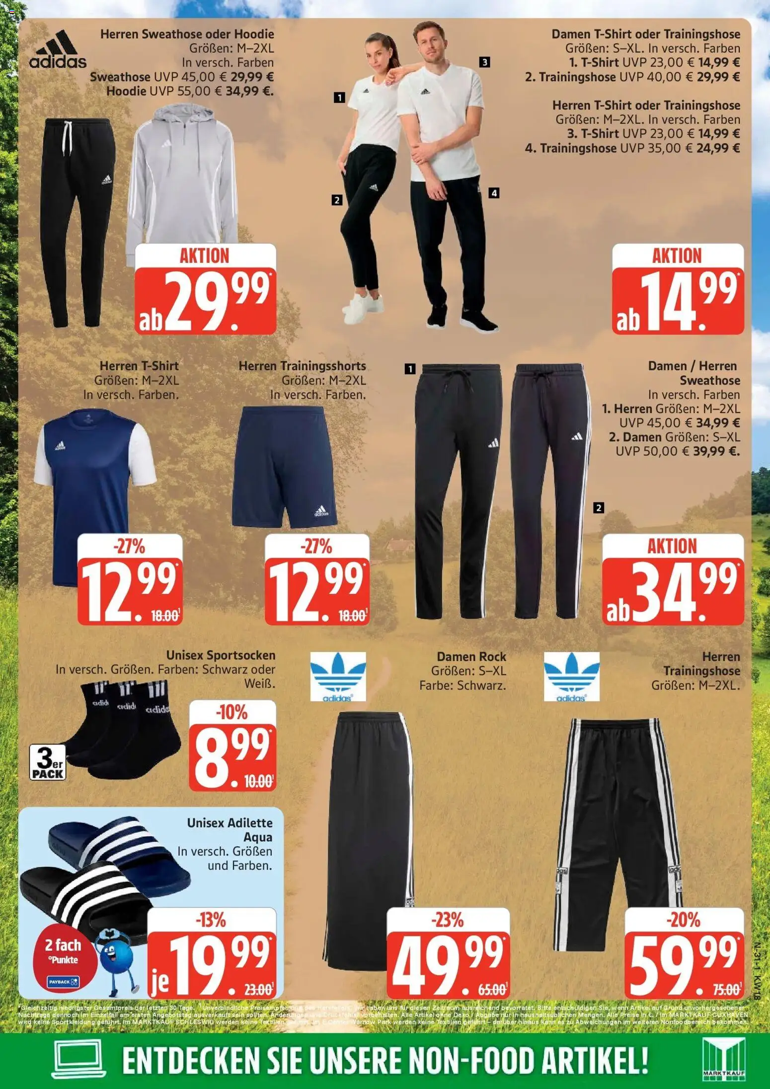 Marktkauf Prospekt Neuenkirchen	 – gültig ab 27.04.2026 | Seite: 31 | Produkte: Sweathose, Trainingshose, Hoodie, Rock