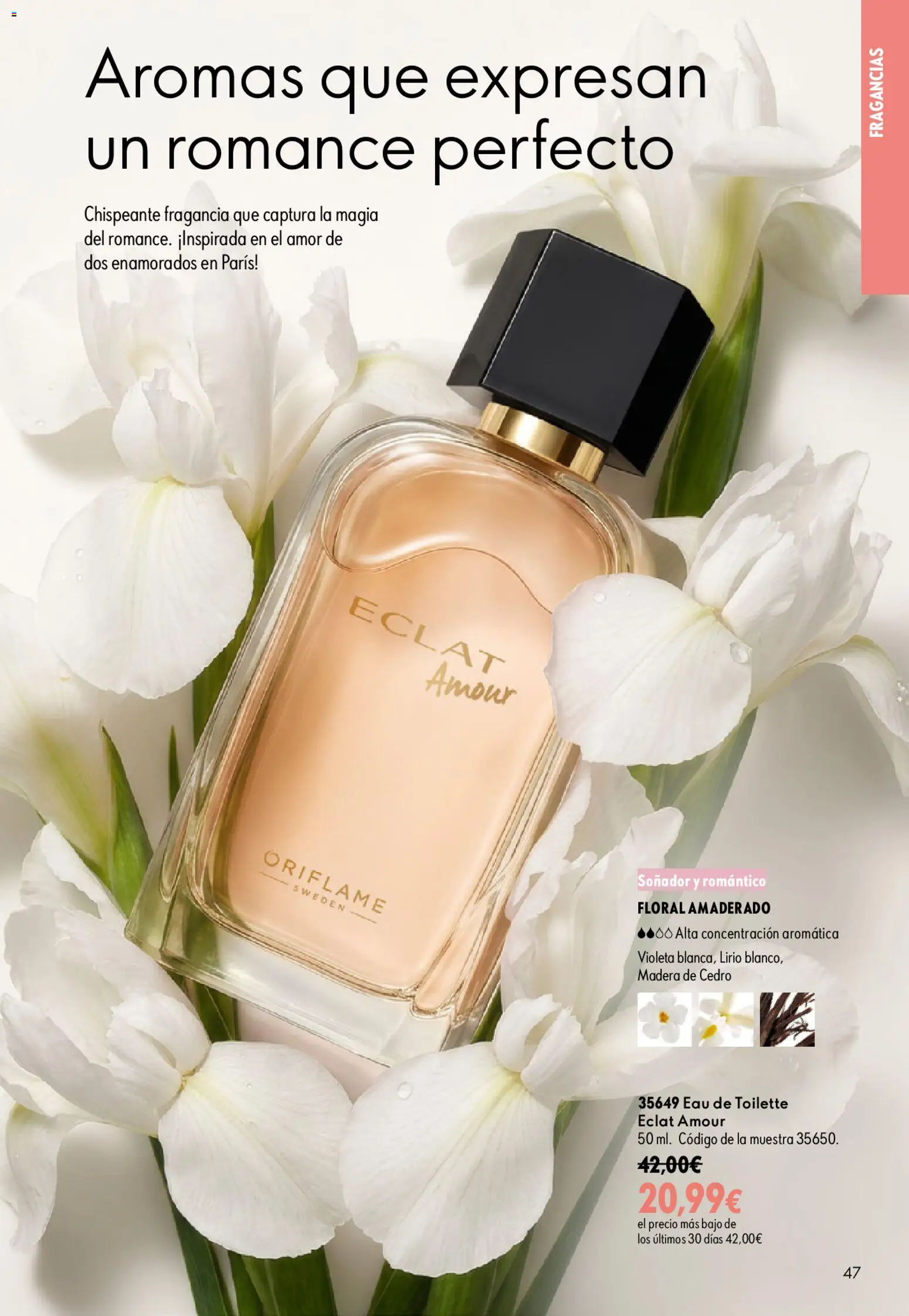 Oriflame - Catálogo Campaña 13 │ válido desde el 16/09/2026 | Página: 47 | Productos: Fragancia, Eau de toilette