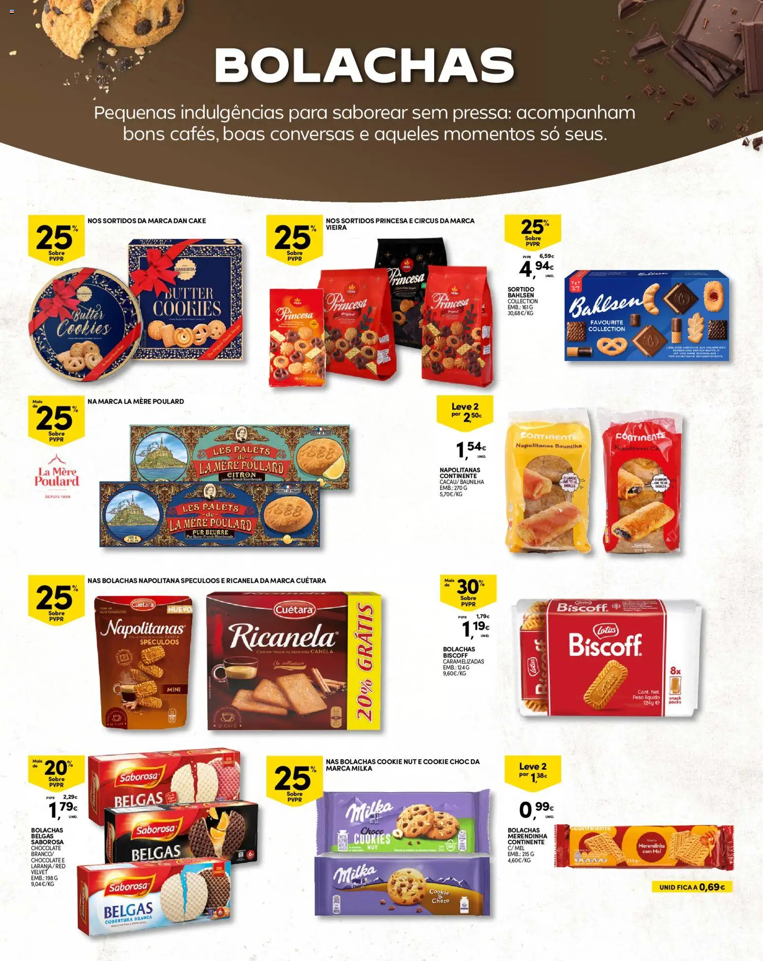 Continente folheto Madeira │ válido de 20/10/2026 | Página: 26 | Produtos: Baunilha, Bolachas, Chocolate, Mel