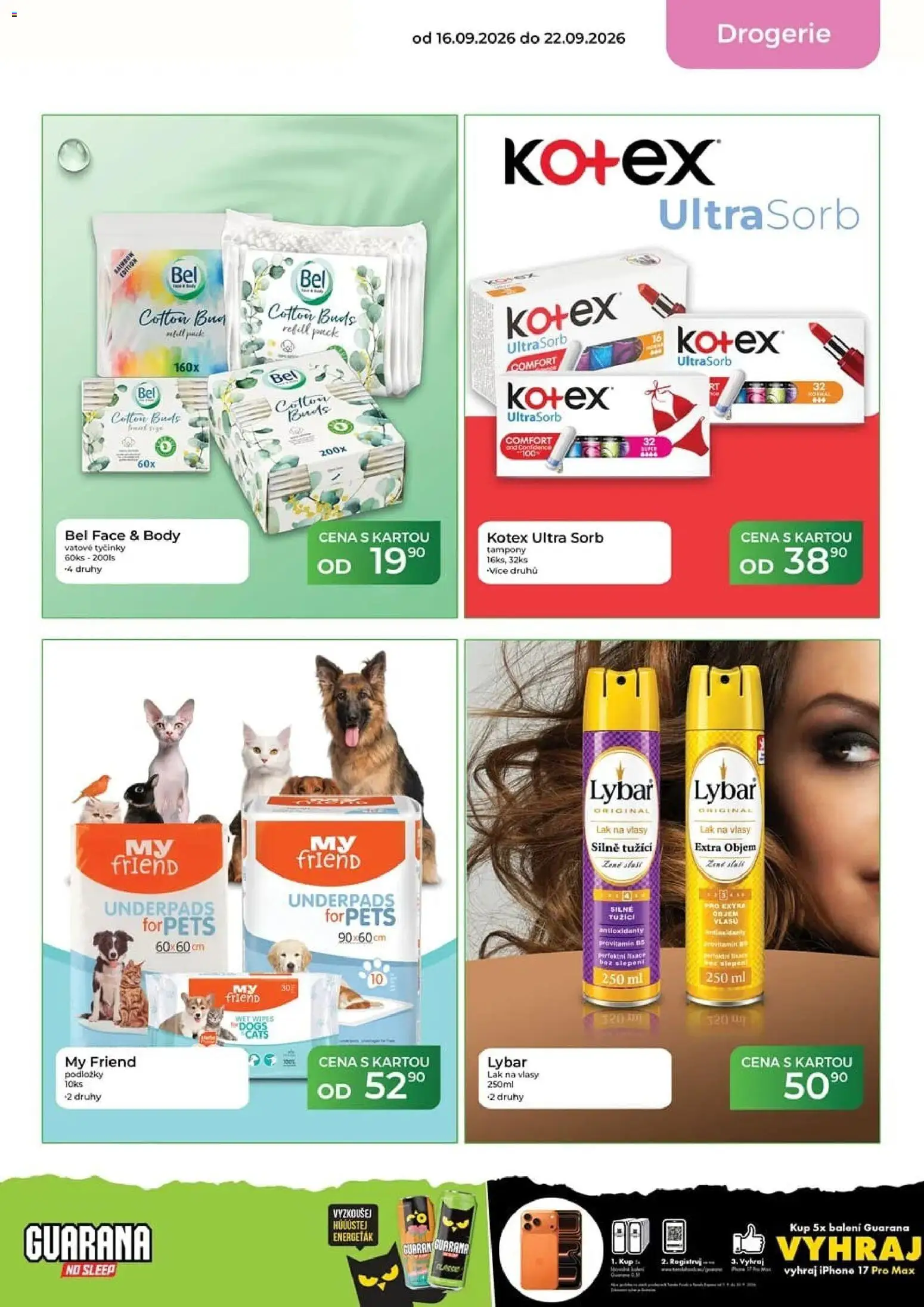 Tamda Foods leták od 16.09.2026 | Strana: 57 | Produkty: Tyčinky, Body, Vatové tyčinky, Lak na vlasy