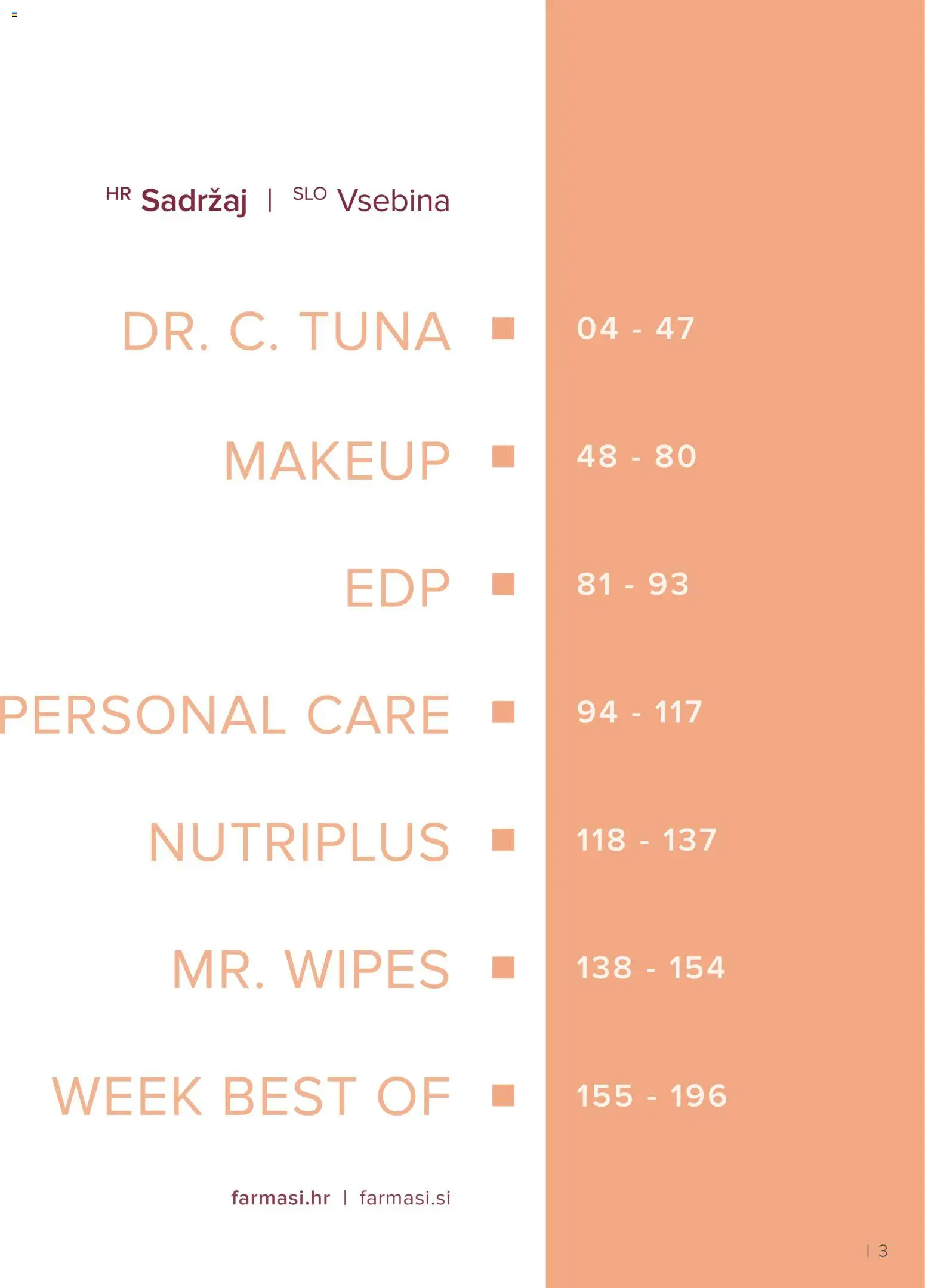Farmasi katalog | vrijedi od 01.09.2026 | Stranica: 3 | Proizvodi: Tuna