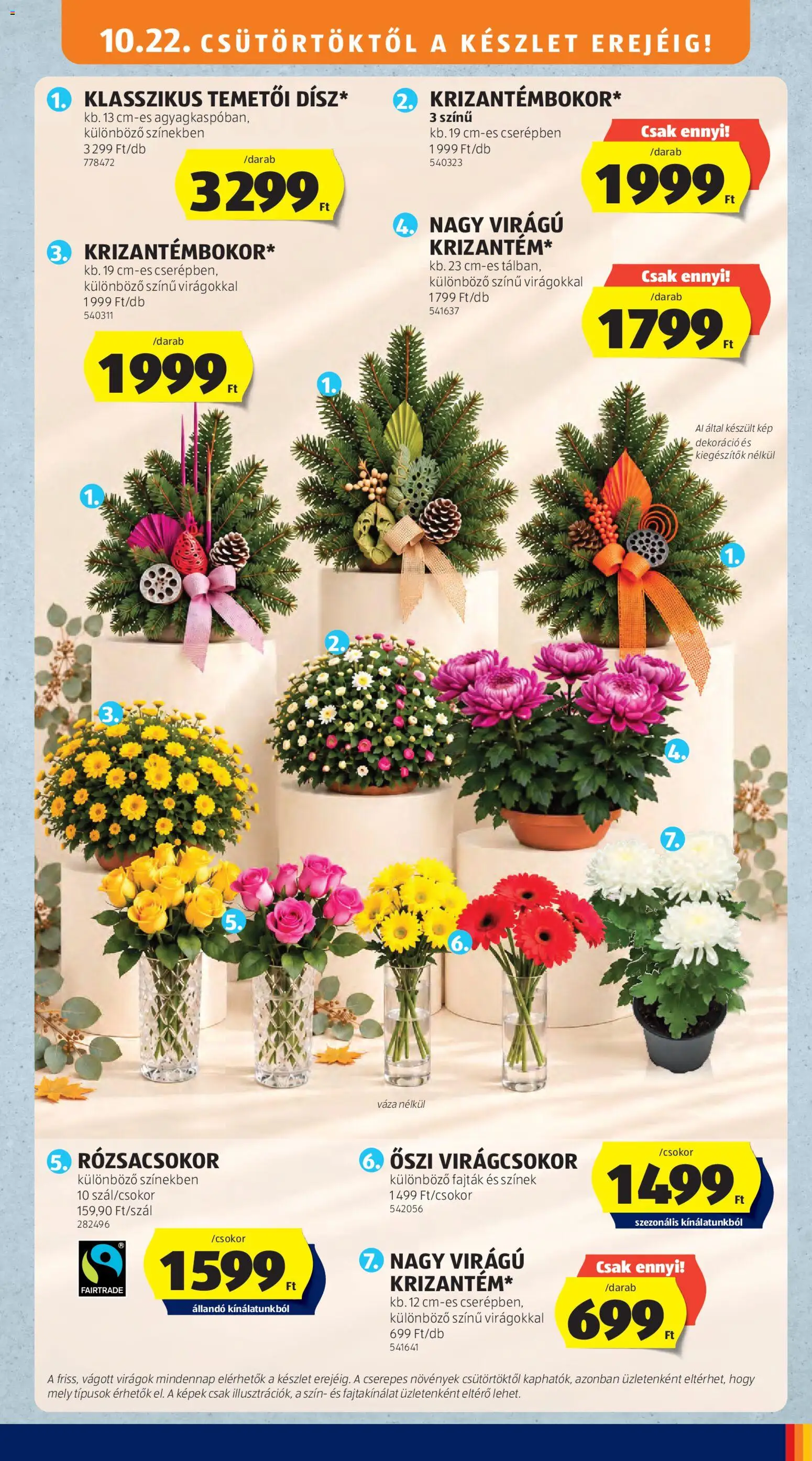 Aldi akciós ujság - amely érvényes a következő dátumtól: 2026.10.22. | Oldal: 43