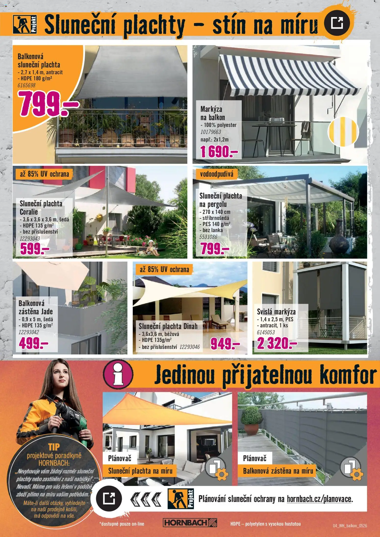 HORNBACH leták - Balkon od 13.05.2026 | Strana: 4
