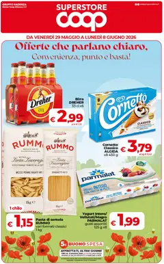 Anteprima del volantino COOP volantino Superstore Sicilia valido a partire dal 29.05.2026