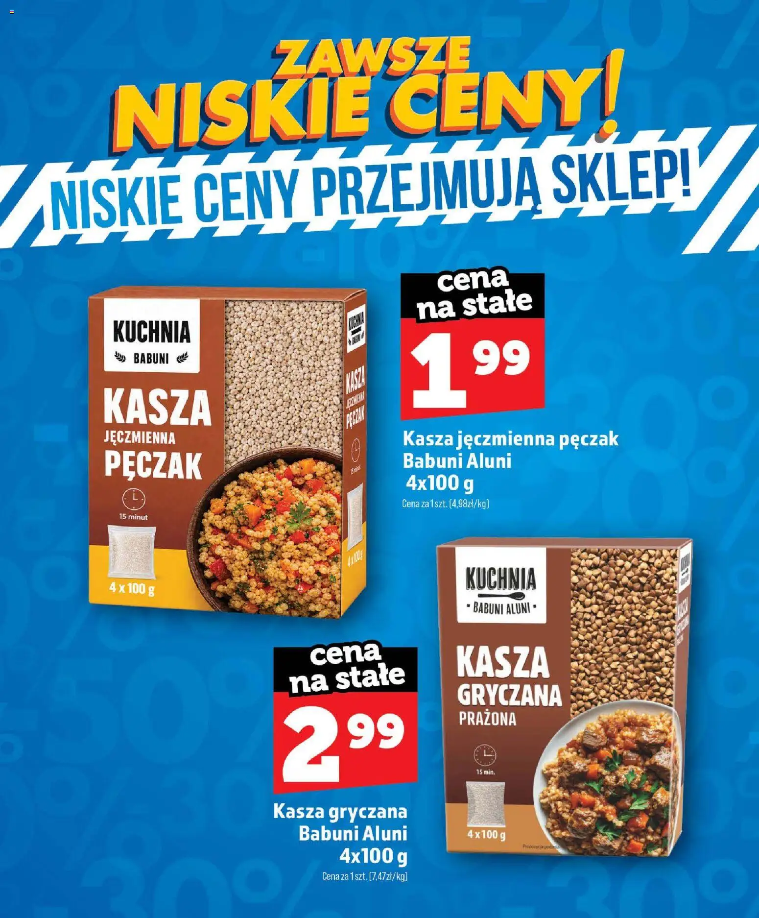 Topaz gazetka - Zawsze Niskie Ceny od 01.07.2026 | Strona: 21 | Produkty: Kasza, Kasza jęczmienna, Kasza gryczana