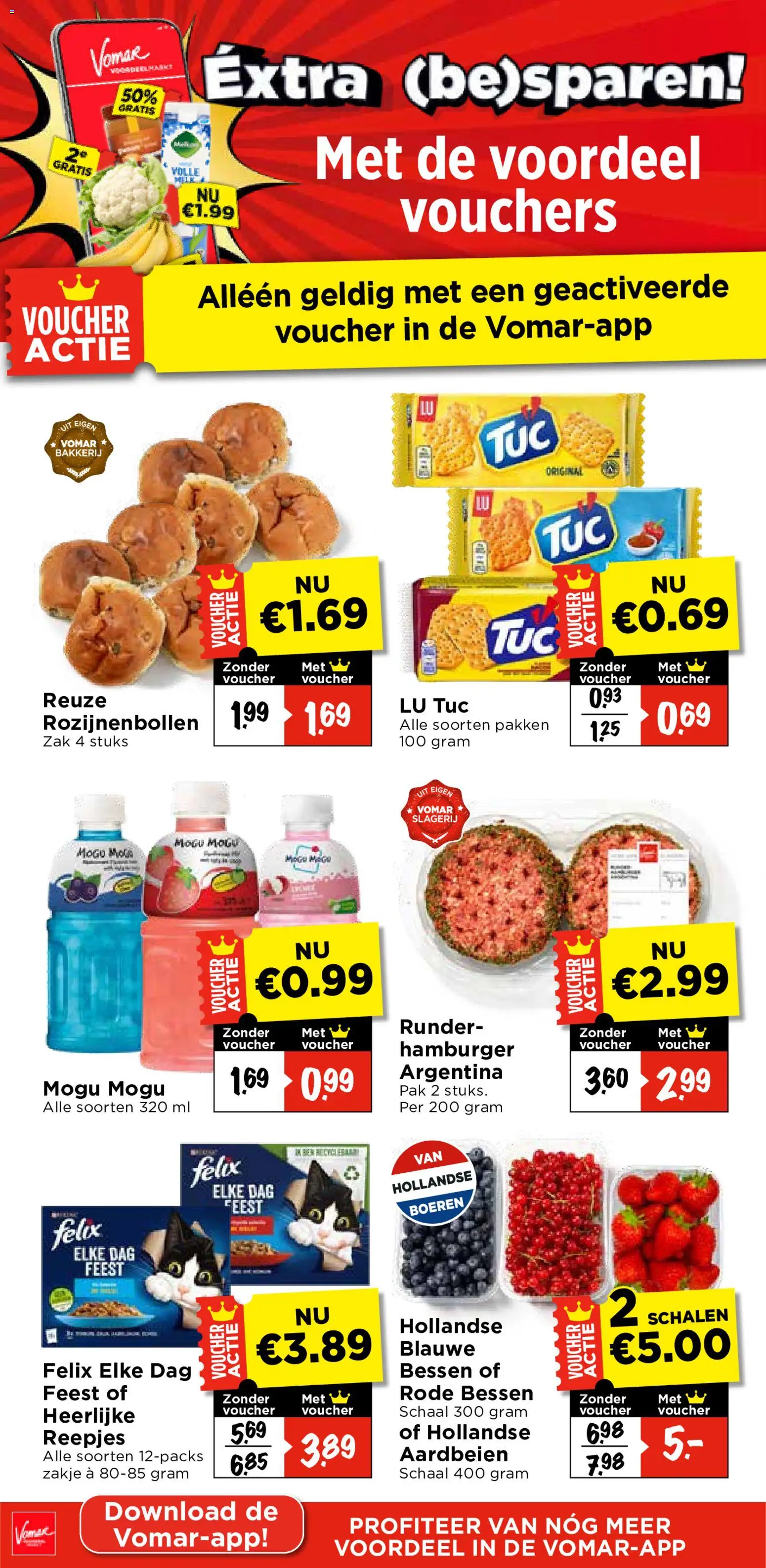 {H1} | Pagina: 2 | Producten: Aardbeien, Schaal, Hamburger, Zak