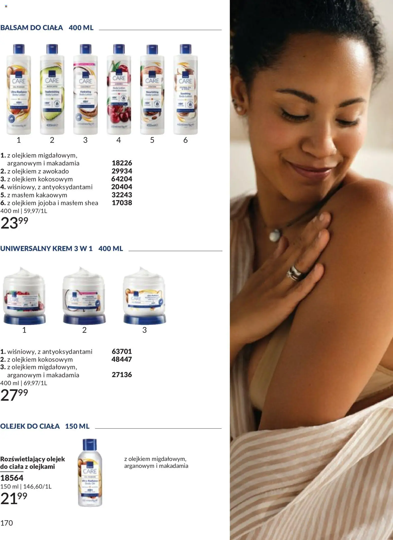 Avon Katalog 9 2026 od 01.09.2026 | Strona: 170 | Produkty: Balsam do ciała, Krem, Awokado