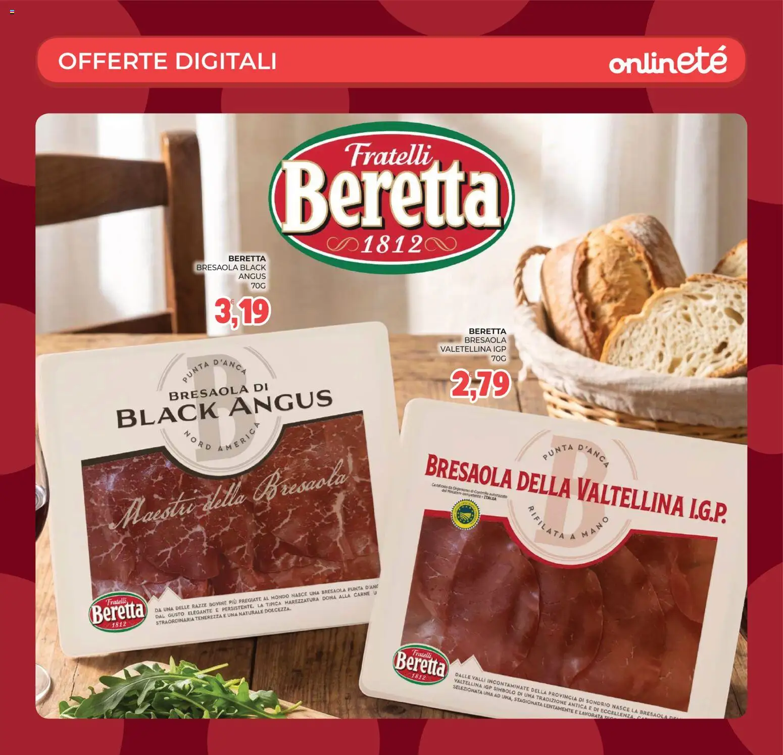 Volantino Eté del 11/09/2026 | Pagina: 33 | Prodotti: Bresaola, Carne