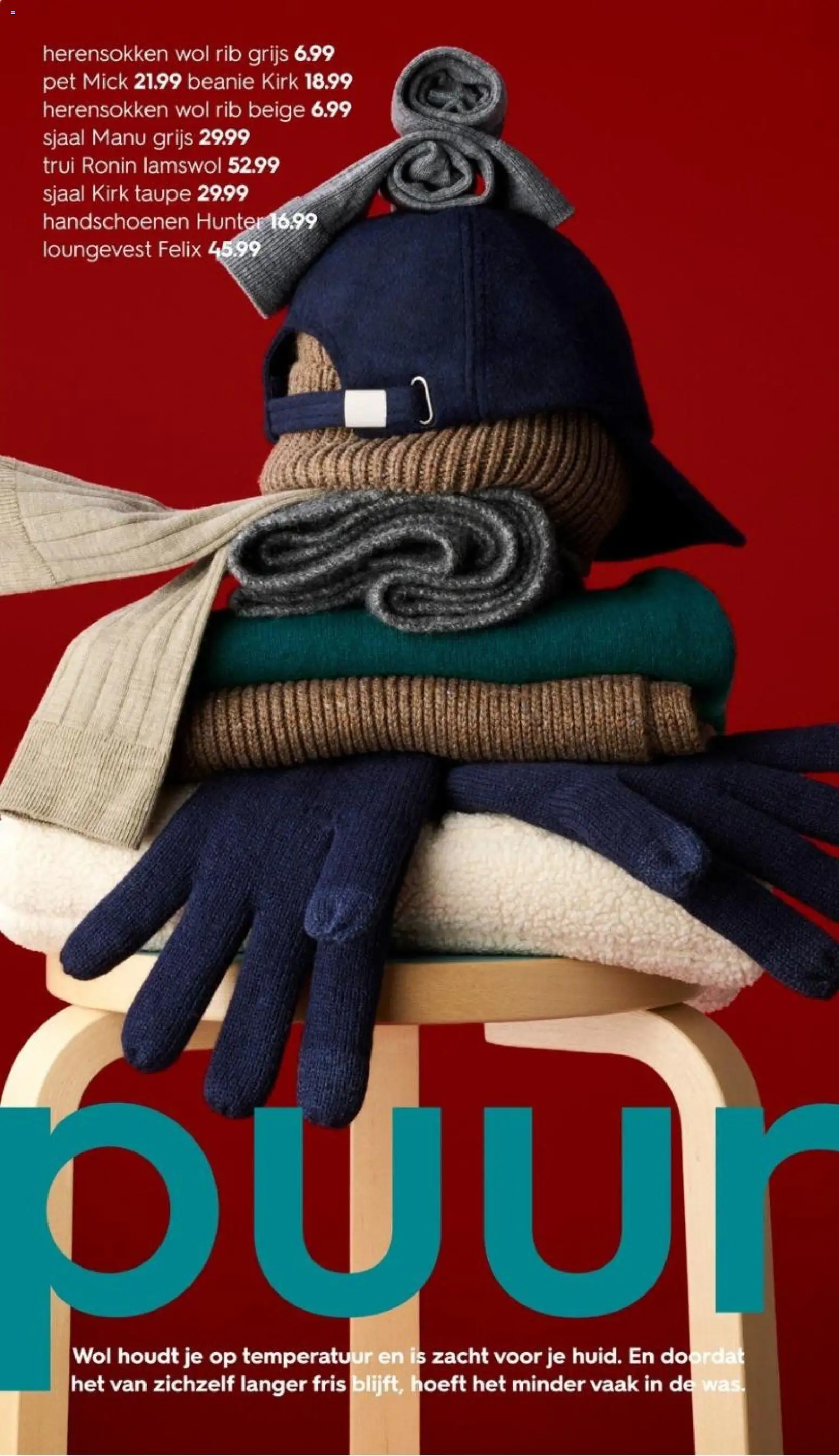 {H1} | Pagina: 32 | Producten: Sjaal, Handschoenen, Pet, Trui