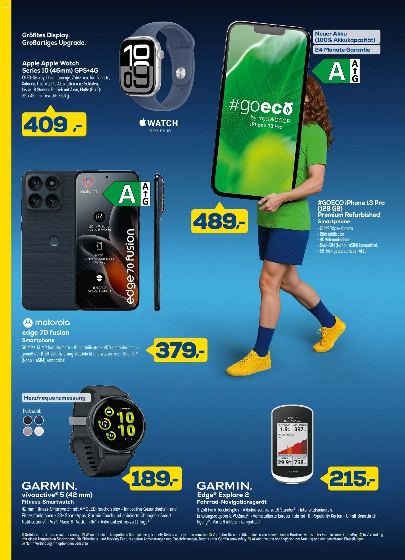 Euronics Prospekt – gültig ab 27.05.2026 | Seite: 4 | Produkte: Apple watch, Gewicht, Iphone, Apple