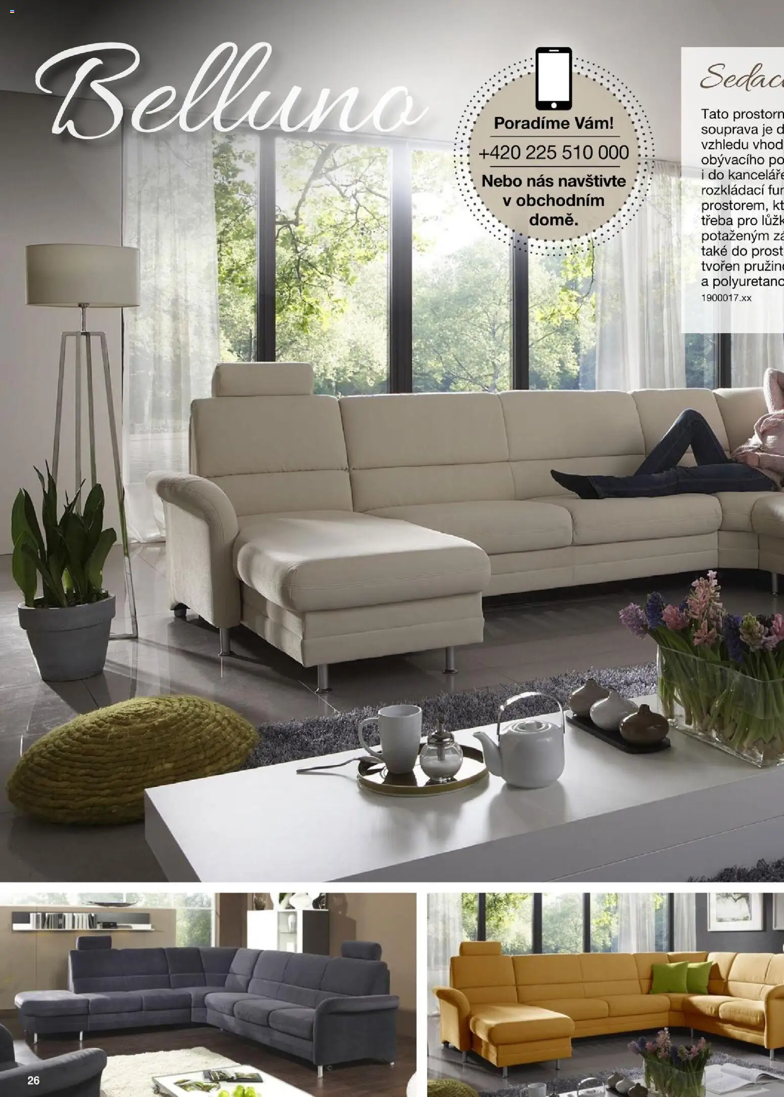 Sconto nábytek katalog - Sedací soupravy od 01.01.2026 | Strana: 26