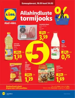 Lidl kliendilehe eelvaade alates 18.05.2026