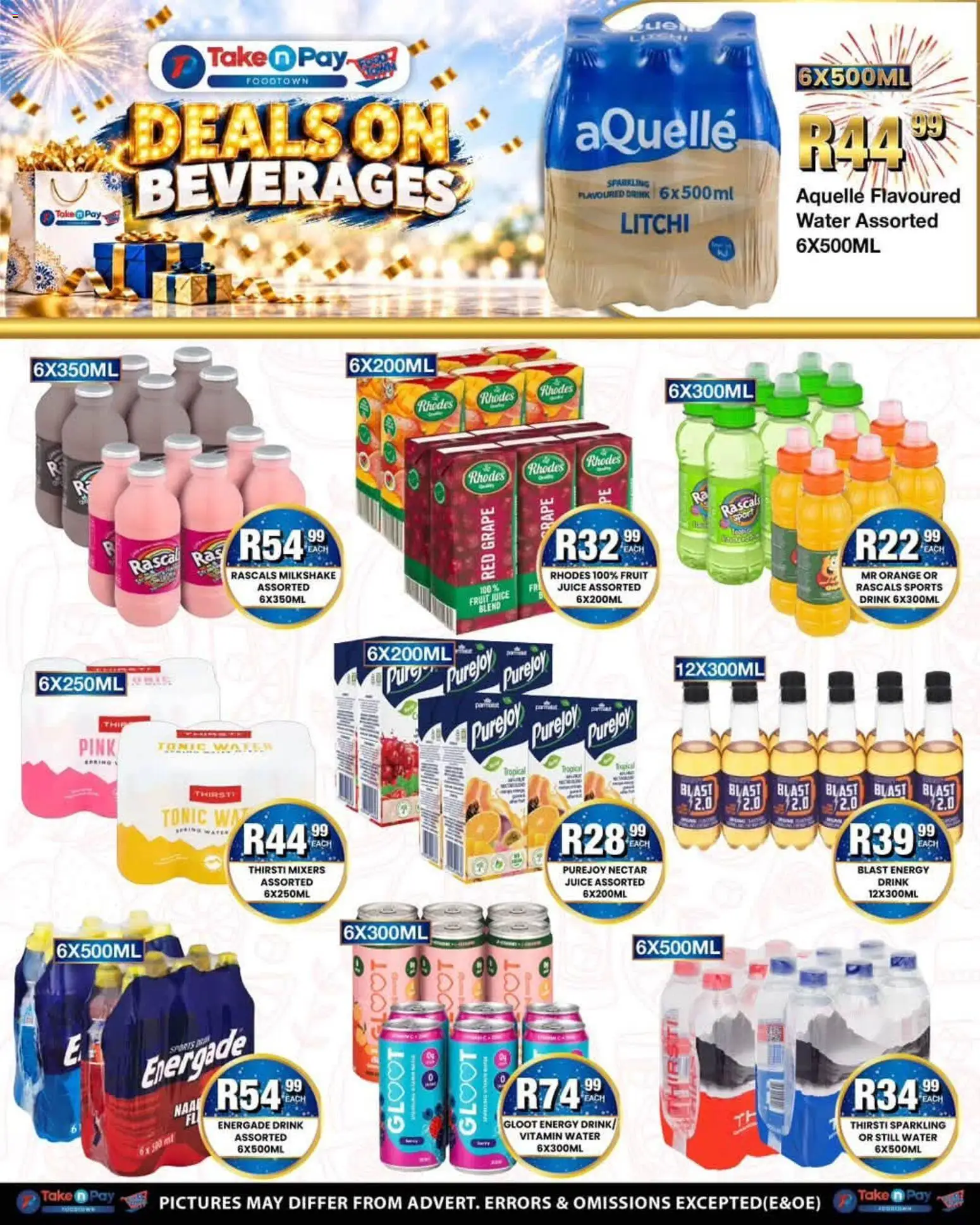 New Take n Pay catalogue – valid from 26/10/2026 | Page: 18 | Products: Beverages, Tonic, Juice, Energy drink