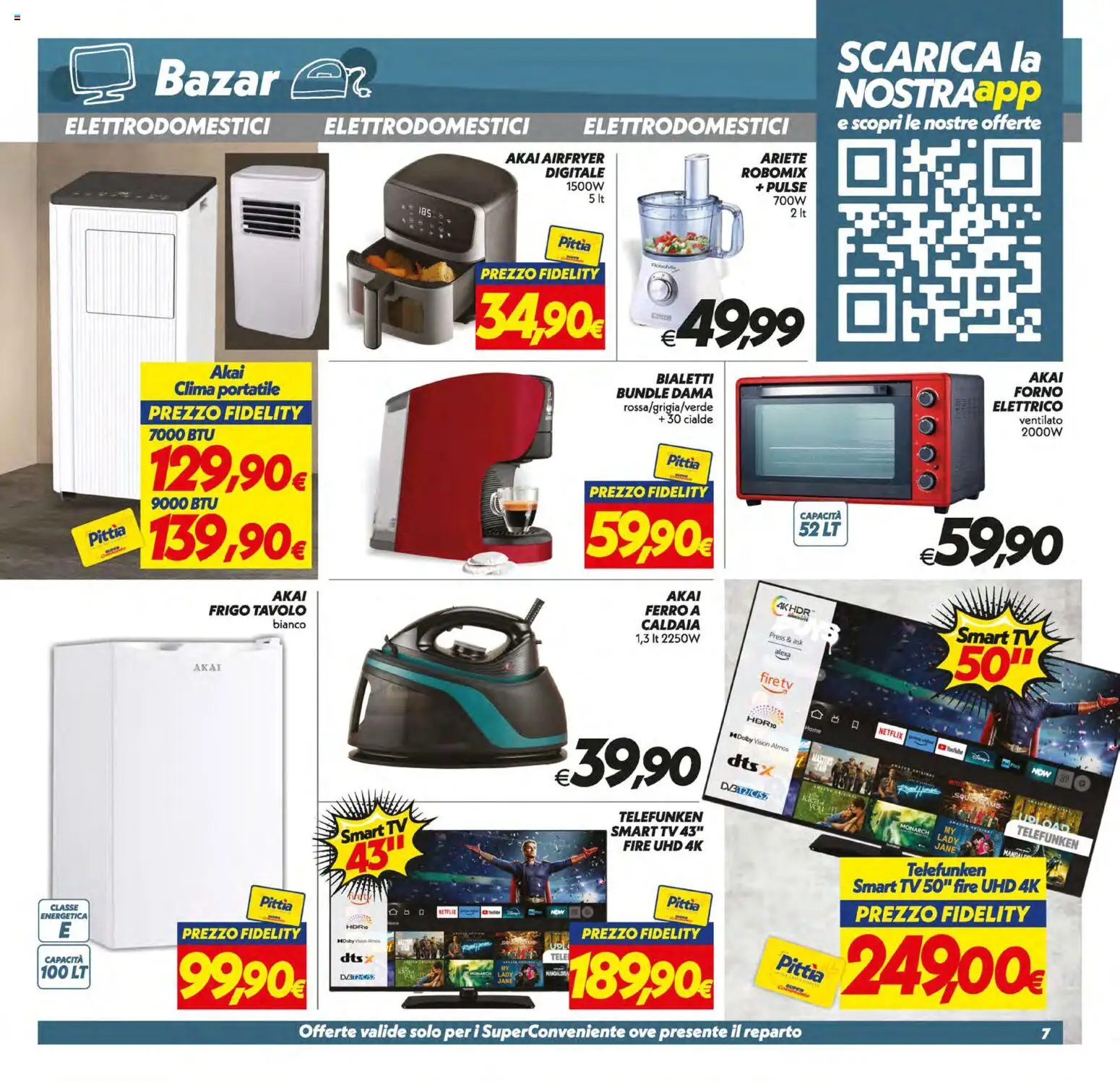Volantino SuperConveniente del 19.05.2026 | Pagina: 32 | Prodotti: Caldaia, TV, Forno, Tavolo