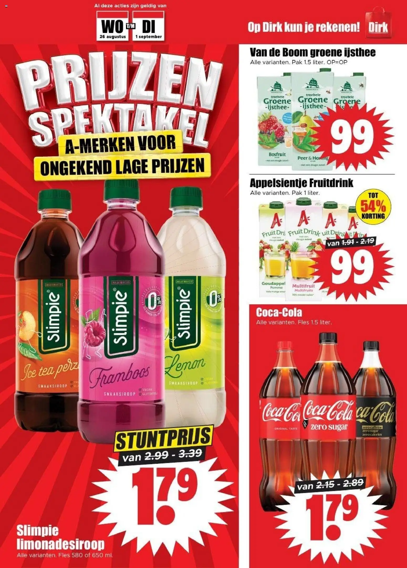 {H1} | Pagina: 19 | Producten: Groene ijsthee, Fles, IJsthee, Peer
