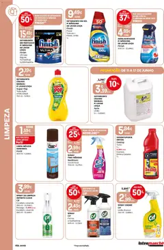 Pré-visualização Intermarché folheto válido de 11.06.2026 | Página: 44 | Produtos: Máquina de lavar, Limpa móveis, Maça, Creme