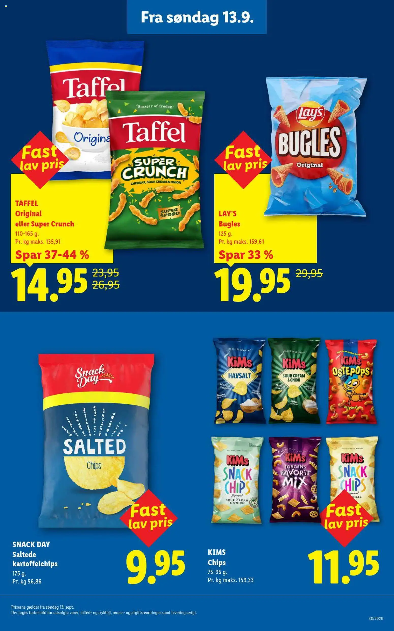Lidl tilbudsavis – gyldig fra 13/09/2026 | Side: 7 | Produkter: Chips