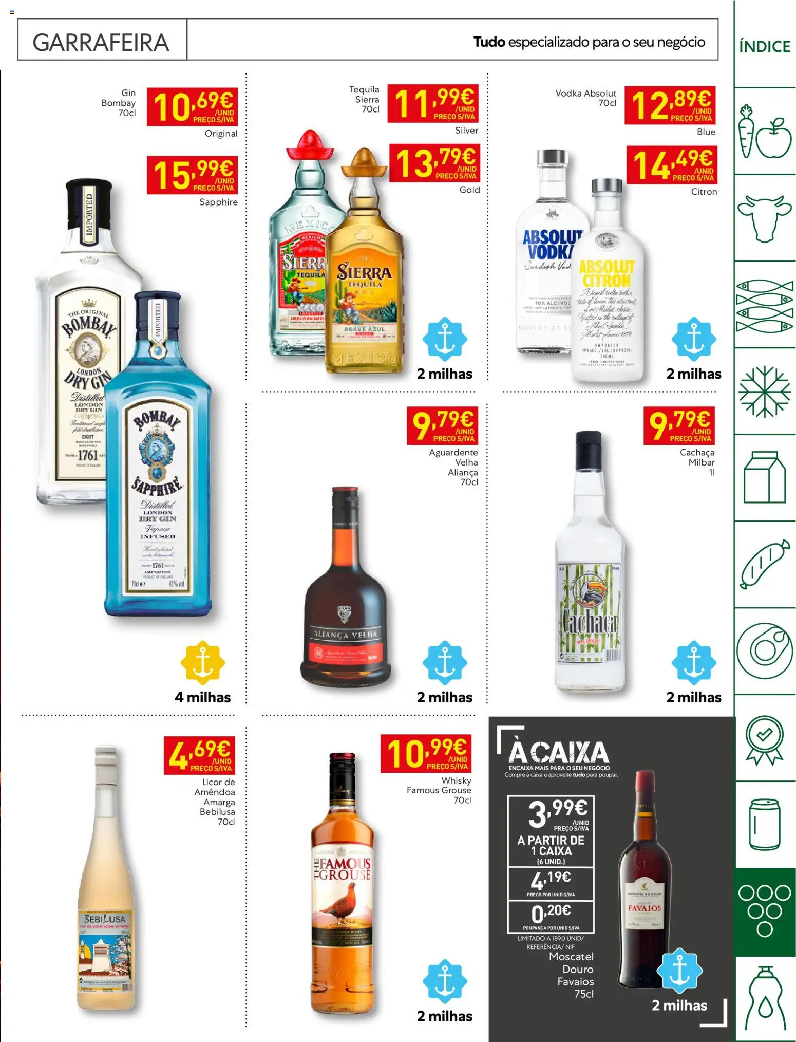 Recheio folheto Horeca Madeira │ válido de 06/10/2026 | Página: 29 | Produtos: Gin Bombay, Caixa, Agave, Gin