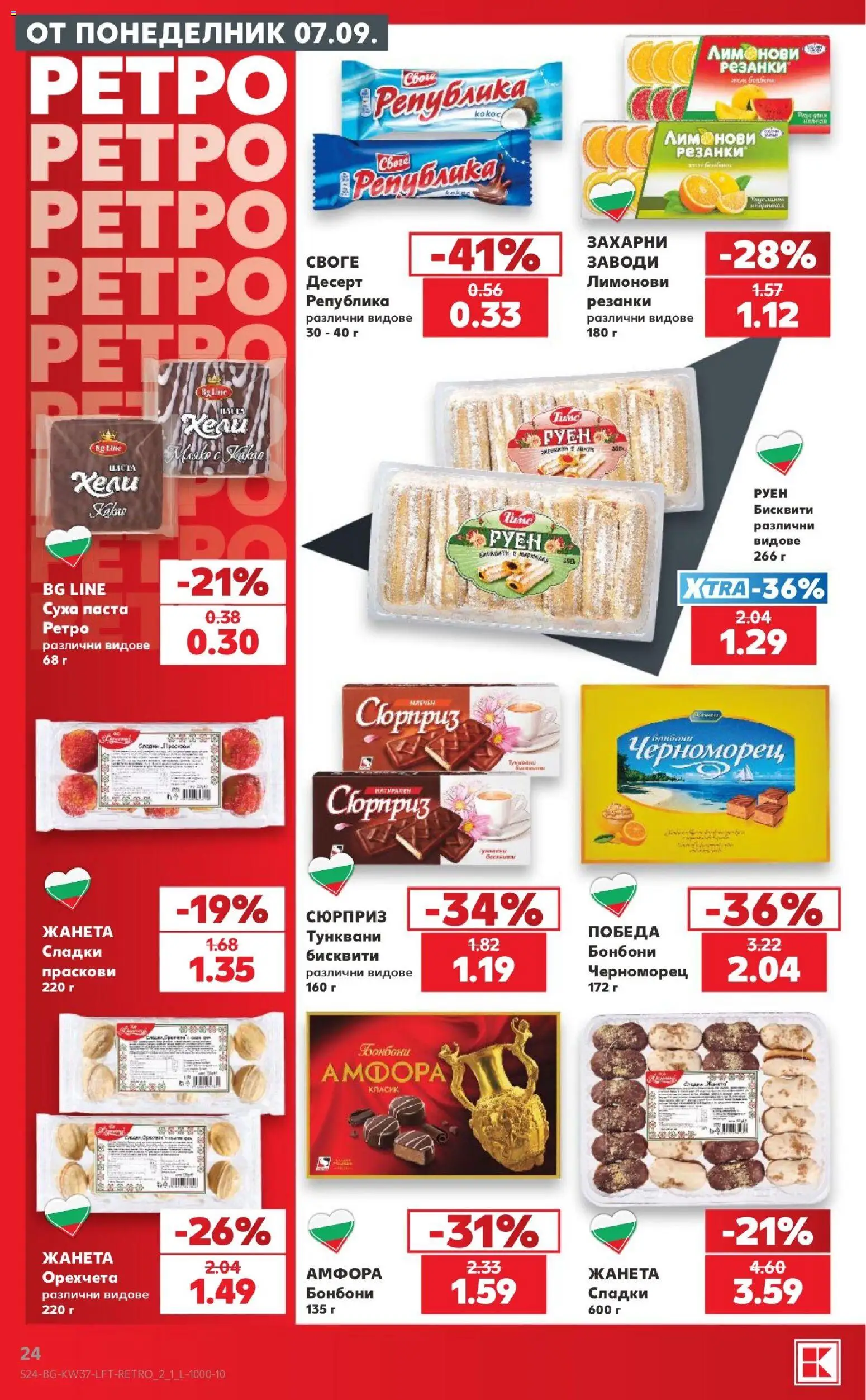 {H1} | Страница: 24 | Продукти: Десерт, Праскови, Бисквити, Сладки