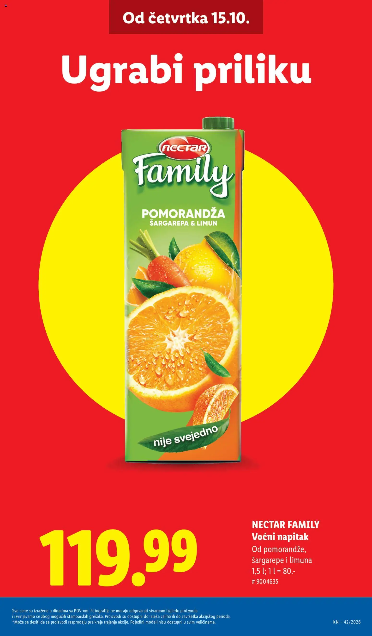Lidl katalog - važi od 15.10.2026 | Strana: 13 | Proizvode: Šargarepa, Pomorandza, Limun