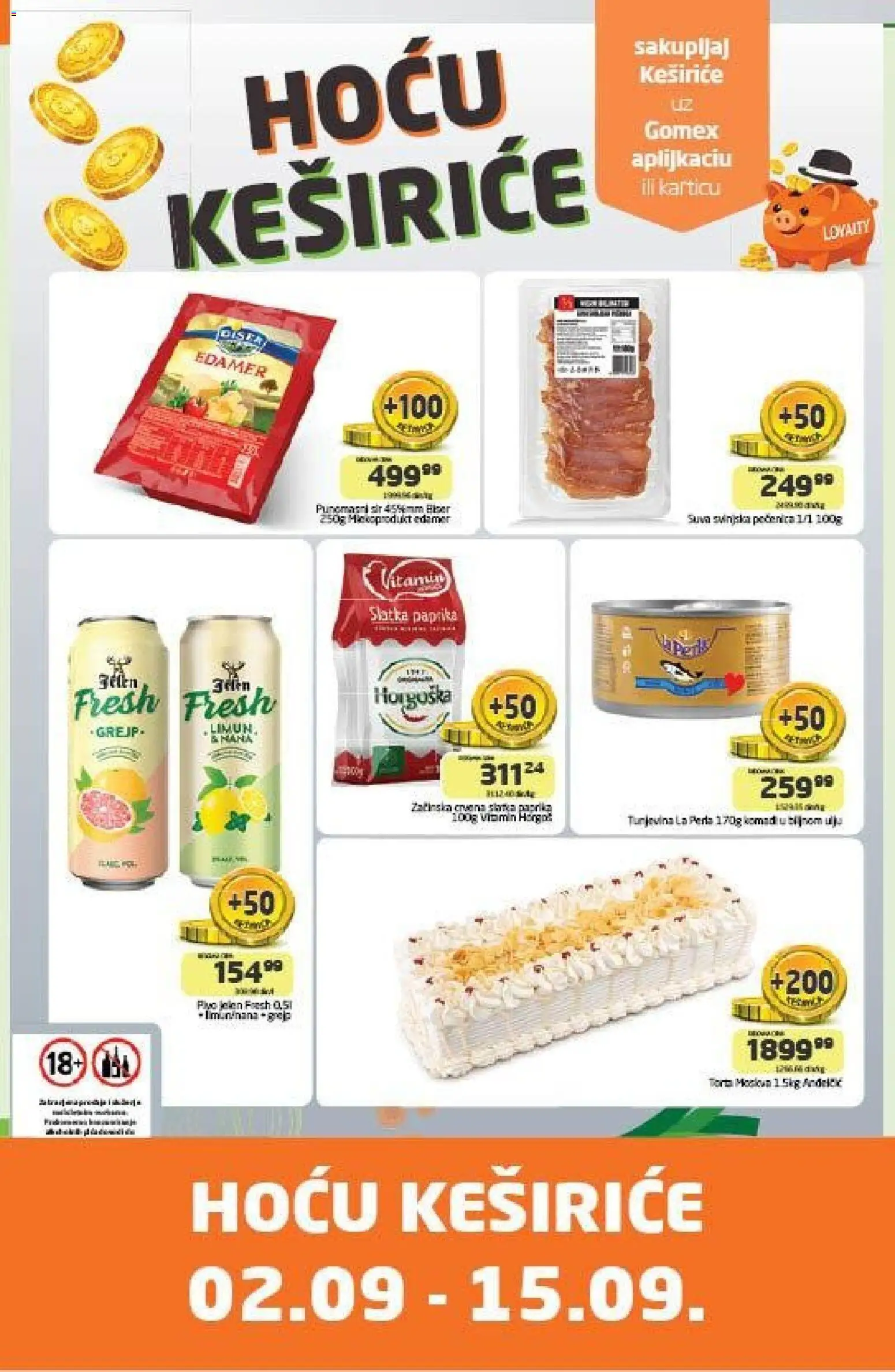 Gomex katalog - važi od 02.09.2026 | Strana: 1