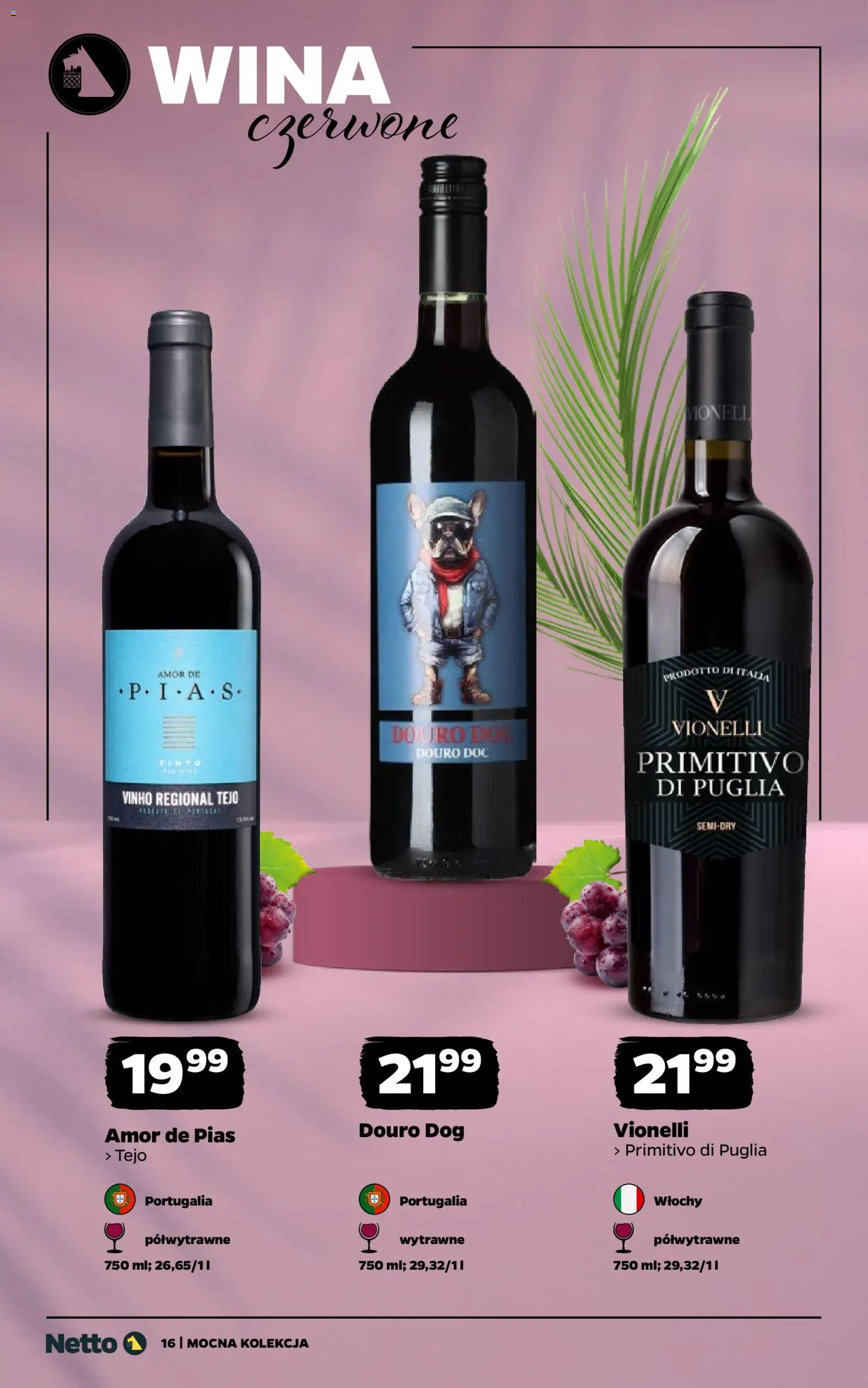 Netto gazetka - Wina od 22.06.2026 | Strona: 16