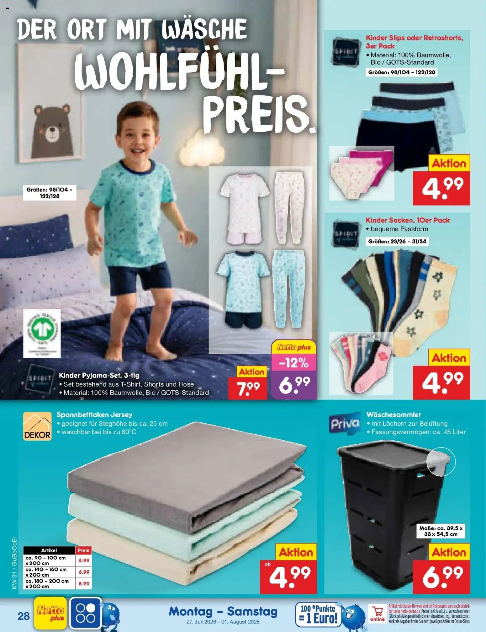 Netto Marken-Discount Prospekt Naumburg – gültig ab 27.07.2026 | Seite: 43 | Produkte: Hose