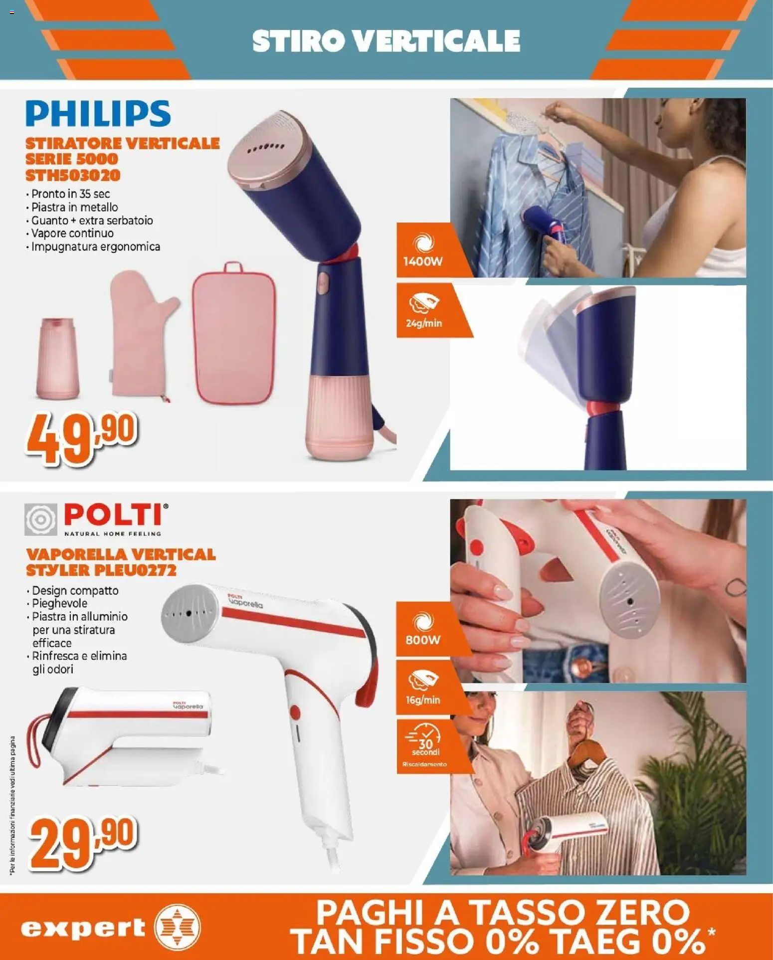 Volantino Expert del 02/07/2026 | Pagina: 10 | Prodotti: Stiratore verticale, Alluminio