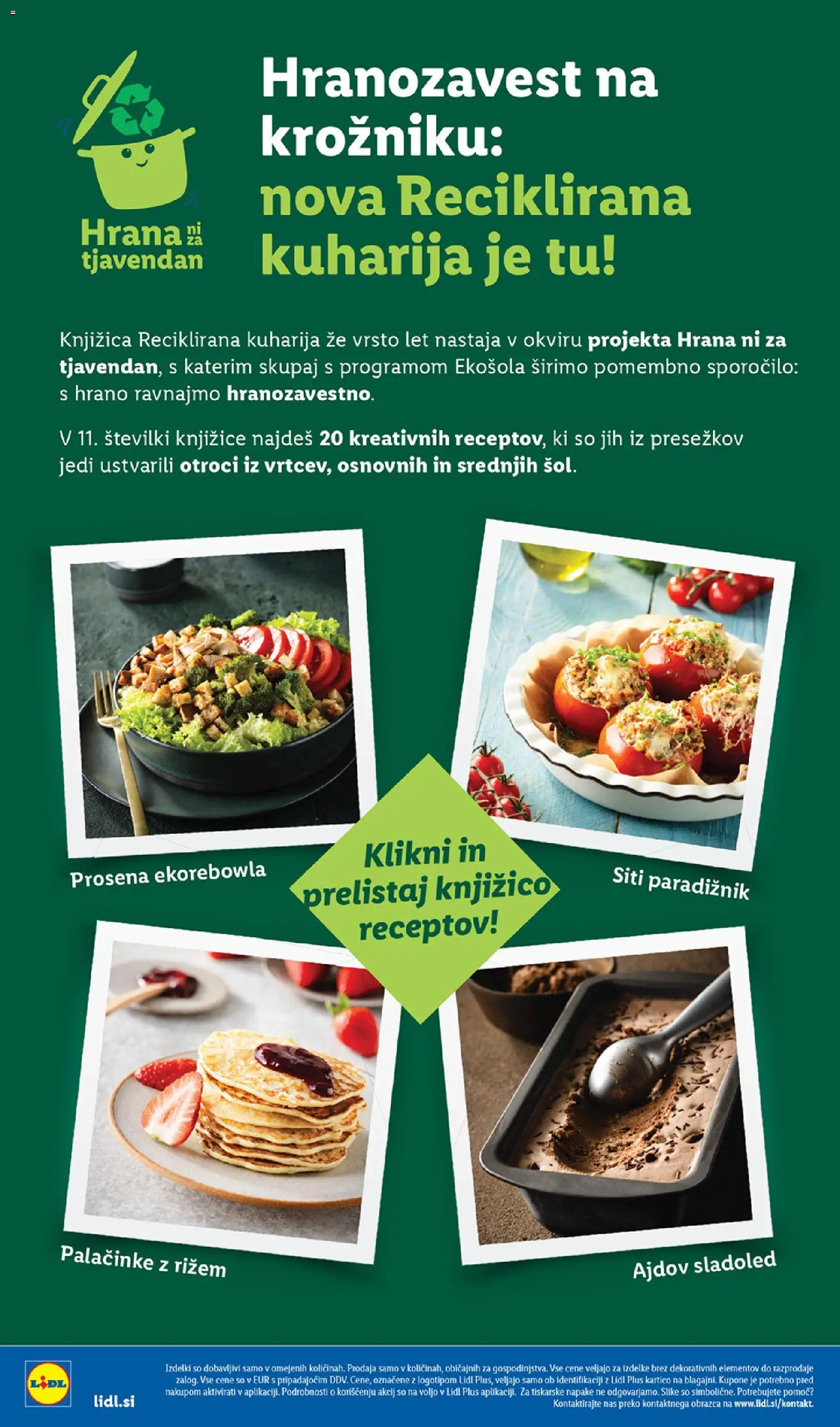 Novi Lidl katalog ponudbe – veljaven od 18.06.2026 | Stran: 22 | Izdelki: Palačinke, Paradiznik, Sladoled